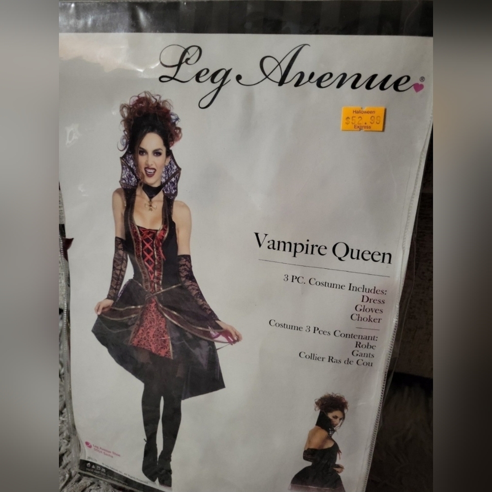 Vampire Queen Womens Costume Dress